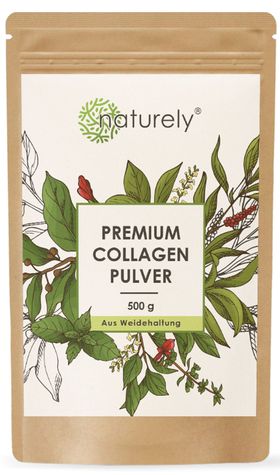 Naturely Premium Kollagen Pulver – Kollagen Hydrolysat aus Weidehaltung