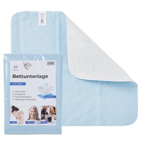 IEA Medical waschbare und flüssigkeitsdichte Bettunterlage für Inkontinenz