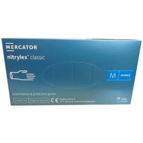 Mercator Nitril Handschuhe nitrylex classic M