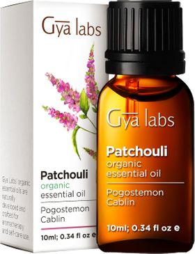 Gya Labs Bio-Patschuliöl reines ätherisches Patchouliöl