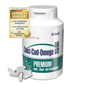 GIGI VET Calci-Cod-Omega mit Omega-3 | Entwickelt in Deutschland