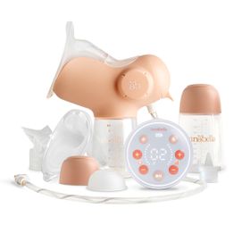 Annabella Kompakte Milchpumpe, elektrisch & tragbar, Zungensimulation, Nachtlicht, BPA-frei