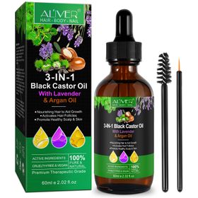 ALIVER 3-in-1 Rizinus Lavendel Argan  Haaröl