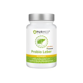 PURMEO Probio Leber - Lactobacillus & Bifidobacterium - mit verschiedenen Pflanzenextrakten