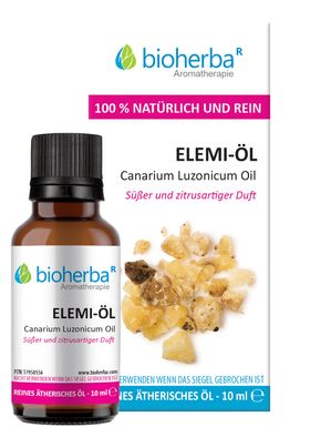 Bioherba Elemi-Öl Canarium Luzonicum Oil Reines ätherisches Öl