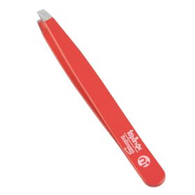 Niegeloh Solingen Pinzette, gerade, rostfrei, TopInox, rot