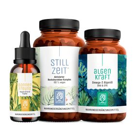 Stillkraft-Paket: SONNENFREUND, STILLZEIT, ALGENKRAFT - NATURTREU®
