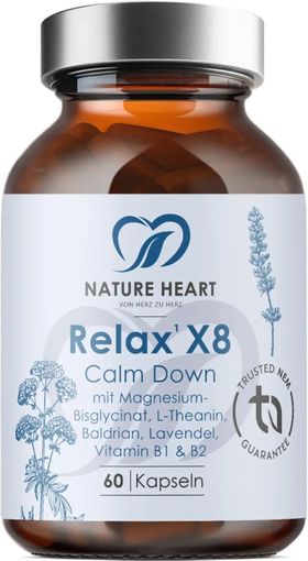 Nature Heart Relax X8
