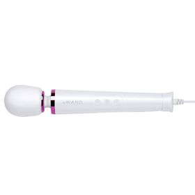 Luxus-Massagestab "Powerful Petite Plug-In Vibrating Massager" | Soft Touch Silikon | le Wand