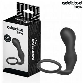 Addicted Toys - Silikon Analplug mit Hodenring
