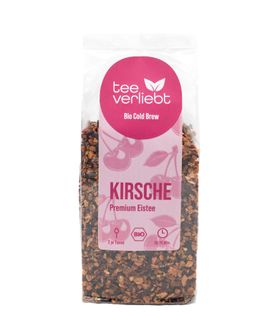 teeverliebt – Kirsche Bio Cold Brew | Premium Bio Eistee