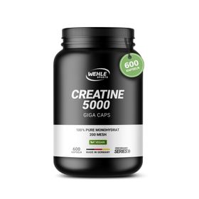 Creatine 5000 Monohydrat - Kreatin Kapseln von Wehle Sports®
