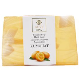 Olive-Spa - Handgemachte pflanzliche Glyzerinseife - Kumquat