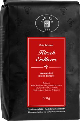 Paulsen Kirsch Erdbeere Früchtetee
