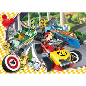 clementoni Puzzle Mickey und die Rennfahrer: Rennen