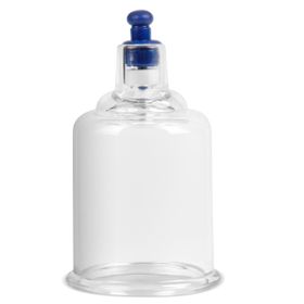 Pulox Ersatz-Schröpfglas 42 mm aus Kunststoff für Schröpfgläser-Koffer