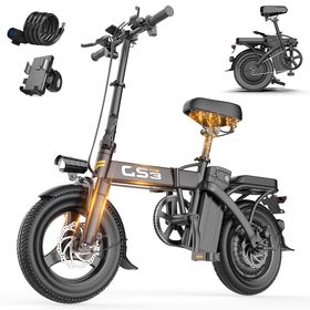 TOOFLY GS3 Faltbares Elektrofahrrad mit 48V15Ah-Akku, 14 Zoll