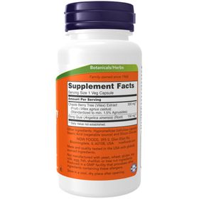Now Foods, Chaste Berry Vitex Extract (Mönchspfeffer),vegane Kapseln, Vegan