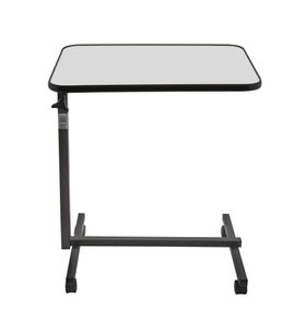 Bett-Beistelltisch/Pflegenachttisch EASY, höhenverstellbar grau