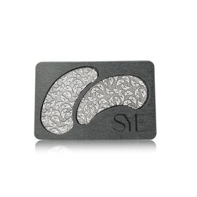 Wiederverwendbare Augenpads aus versilbertem Textil