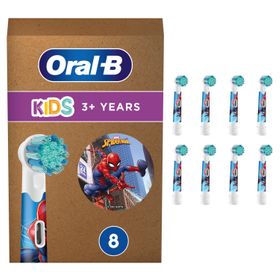 Oral-B - Aufsteckbürsten "Kids - 8er Pack" Spiderman