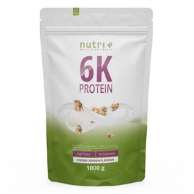 nutri+ 6K Eiweißpulver 1kg - Protein Shake ohne Whey