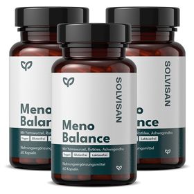 SOLVISAN® Meno Balance Wechseljahre  | Rotklee, Mönchspfeffer, Yamswurzel