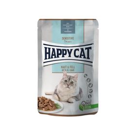 Happy Cat Sensitive Meat in Sauce Haut & Fell