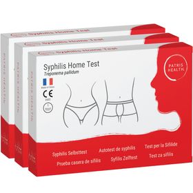 Syphilis Selbsttest – Blut-Schnelltest für Zuhause auf Geschlechtskrankheiten – Patris Health®