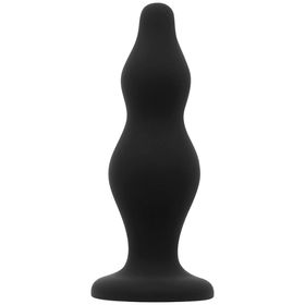 Ohmama leveled silicone butt plug 12 cm