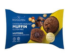 Bezgluten Schoko-Haselnuss-Muffin