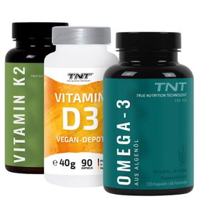 TNT O3-D3-K2 Vegan-Bundle