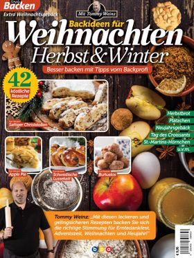 Backideen für Weihnachten Herbst und