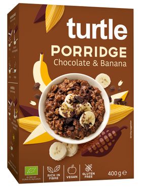 turtle Porridge Chocolate & Banana