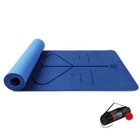 Sport-Knight® Yoga Matte mit Tasche Blau