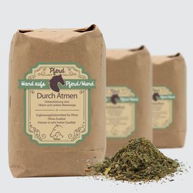 Hand aufs Pferd/Hund Bronchial Kräuter DurchAtmen