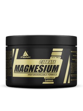 PEAK Magnesium Citrat - Geschmack Lemon