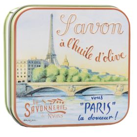 La Savonnerie de Nyons - Metallbox mit Seife "Seine"