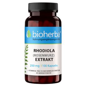 Bioherba Rhodiola (Rosenwurz) Extrakt Kapseln