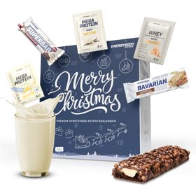Energybody Fitness Adventskalender 2025 / Riegel & Shakes