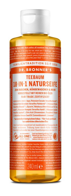 Dr. Bronner's Flüssigseife Teebaum