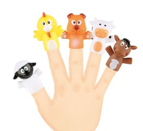 Sunflex Sunflex Fingerpuppen Bauernhoftiere