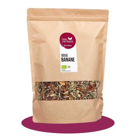 teeverliebt - Süße Banane Bio loser Früchtetee Großpackung I Milde Frucht mit süßer Bananennote