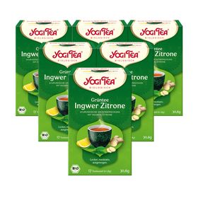 Yogi Tea - Grüntee Ingwer Zitrone Bio Grüntee