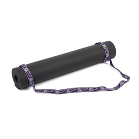 bodhi Yogamatten-Tragegurt gemustert, lila