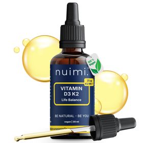 nuimi Vitamin D3 K2 Tropfen vegan