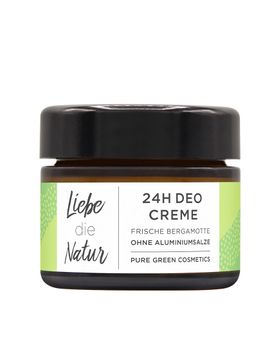 Liebe die Natur - natürliche Deocreme Bergamotte
