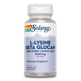 Solaray L-Lysin Beta Glucan & Olivenblätter