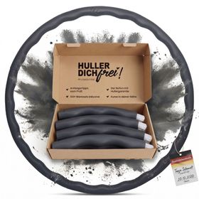 Elli Hoop M - DAS ORIGINAL - Hula Hoop Reifen für Erwachsene, schwarz