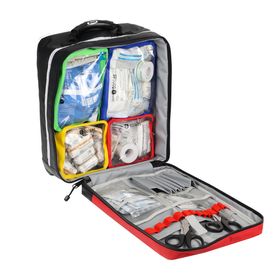 Notfallrucksack SEG mit Innentaschen und Füllung nach DIN 14142